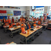 Koningsspelen 2018  en verjaardagsfeest leerkrachten - groep 3b